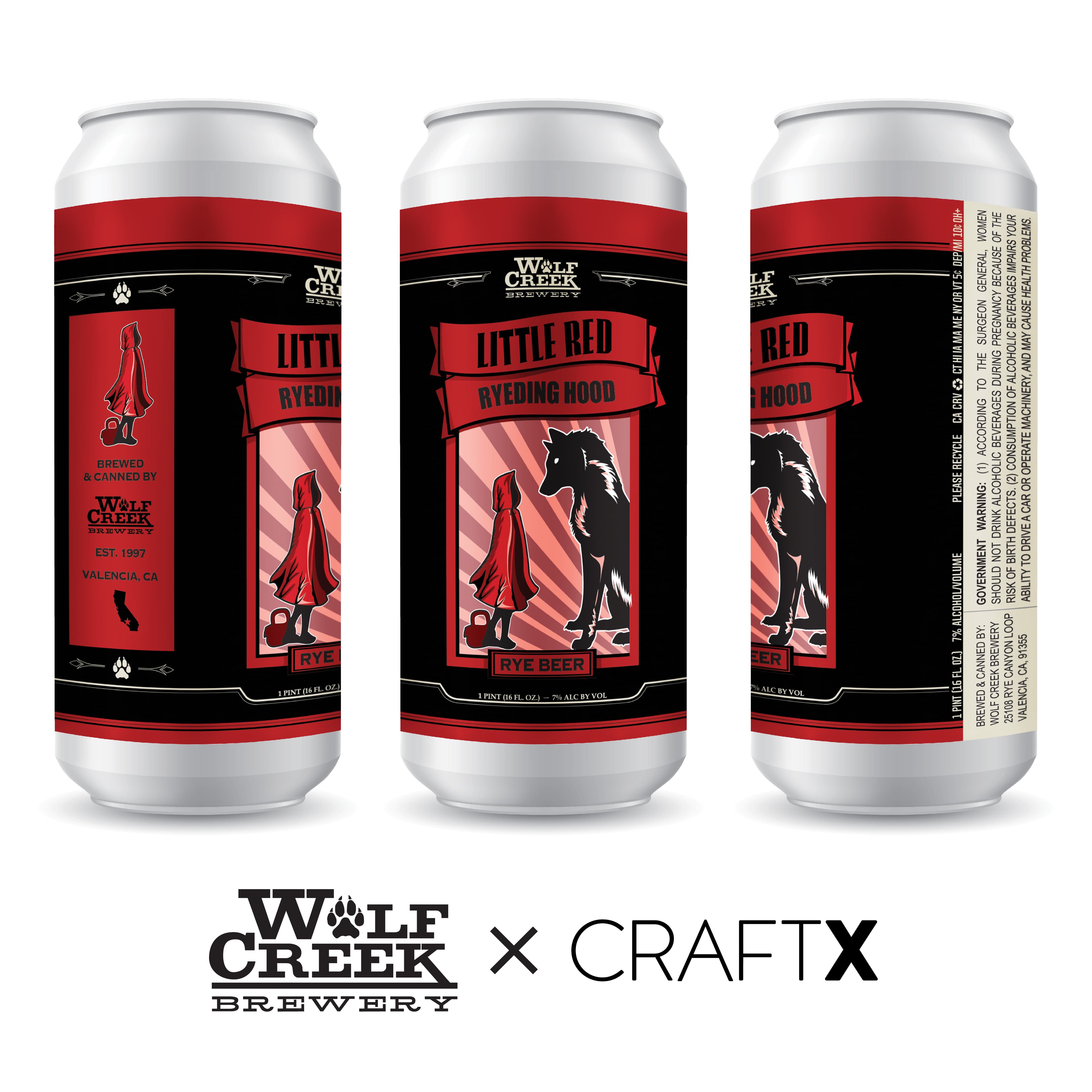 CraftX × Wolf Creek — Little Red Ryeding Hood